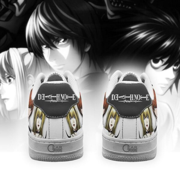 Death Note Air Sneakers Custom L Lawliet Light Yagami Misa Misa Anime Shoes 3