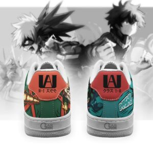 Deku and Bakugo Air Sneakers Custom My Hero Academia Anime Shoes 6