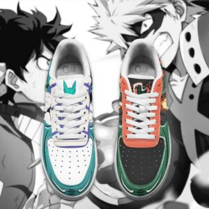 Deku and Bakugo Air Sneakers Custom My Hero Academia Anime Shoes 7