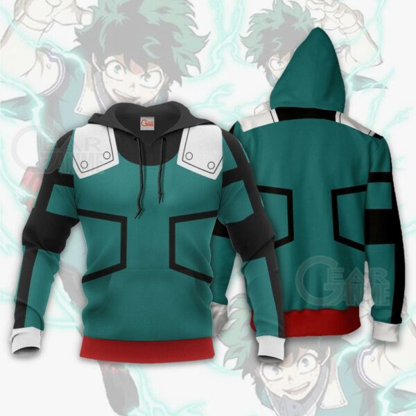 Deku Izuku Midoriya Shirt Costume My Hero Academia Anime Hoodie Sweater 4