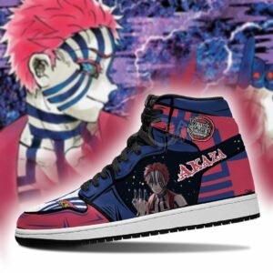 Demon Akaza Shoes Boots Demon Slayer Anime Sneakers Fan Gift Idea 5