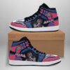 Demon Akaza Shoes Boots Demon Slayer Anime Sneakers Fan Gift Idea 6