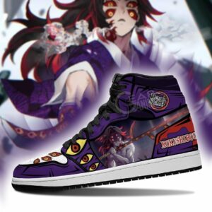 Demon Kokushibou Shoes Boots Demon Slayer Anime Sneakers Fan Gift Idea 5