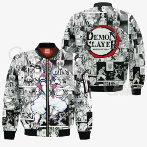 Demon Slayer Akaza Hoodie Anime Mix Manga KNY Shirt 12