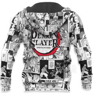 Demon Slayer Akaza Hoodie Anime Mix Manga KNY Shirt 14