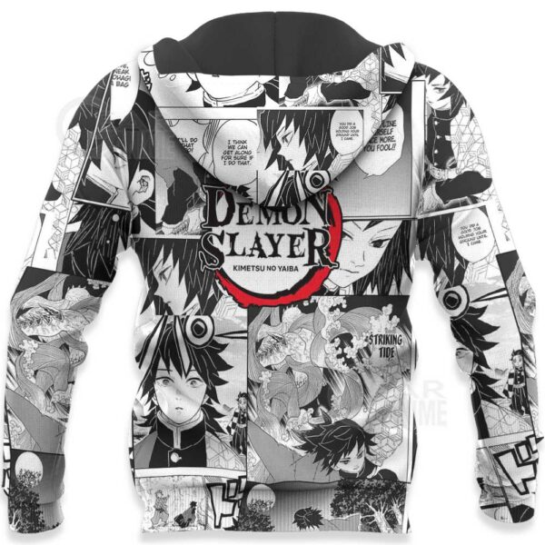 Demon Slayer Giyu Tomioka Hoodie Anime Mix Manga KNY Shirt 7