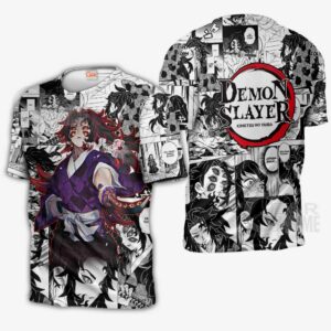 Demon Slayer Kokushibo Hoodie Anime Mix Manga KNY Shirt 10