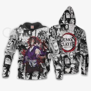 Demon Slayer Kokushibo Hoodie Anime Mix Manga KNY Shirt 11