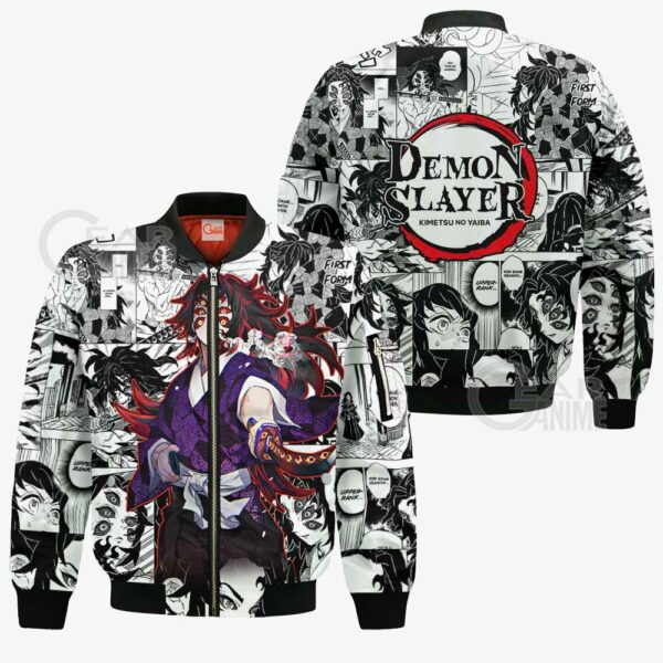 Demon Slayer Kokushibo Hoodie Anime Mix Manga KNY Shirt 5