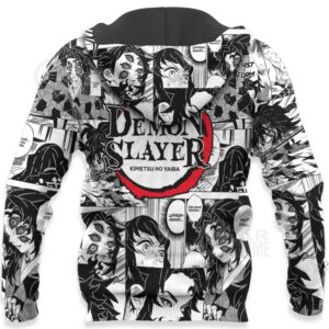 Demon Slayer Kokushibo Hoodie Anime Mix Manga KNY Shirt 14