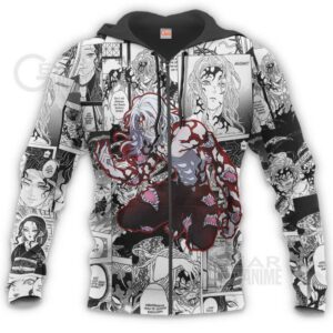 Demon Slayer Muzan Kibutsuji Hoodie Anime Mix Manga KNY Shirt 15