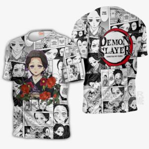 Demon Slayer Lady Tamayo Hoodie Anime Mix Manga KNY Shirt 10