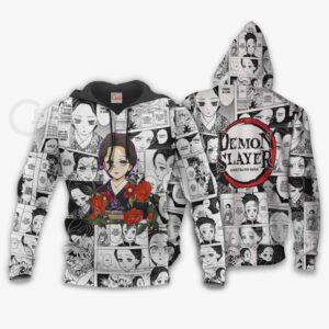 Demon Slayer Lady Tamayo Hoodie Anime Mix Manga KNY Shirt 11