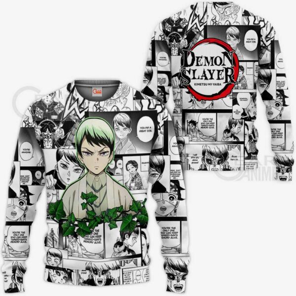 Demon Slayer Yushiro Hoodie Anime Mix Manga KNY Shirt 2