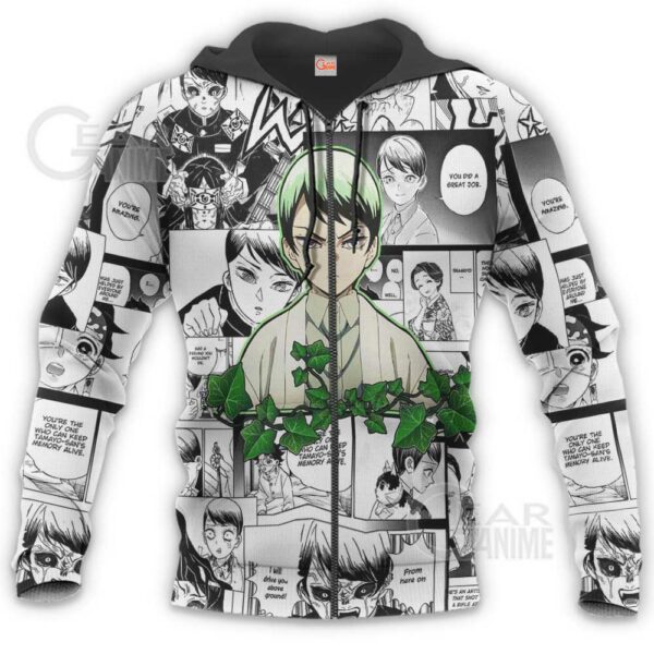 Demon Slayer Yushiro Hoodie Anime Mix Manga KNY Shirt 8