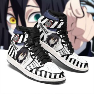 Demon Slayer Obanai Iguro Sneakers Snake Hashira Anime Sneakers 6