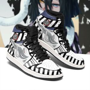 Demon Slayer Obanai Iguro Sneakers Sword Snake Anime Sneakers 6