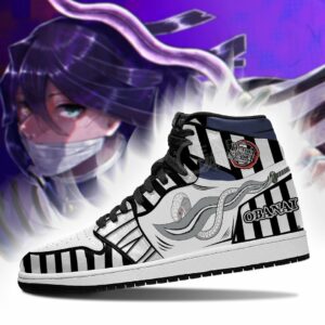 Demon Slayer Obanai Iguro Sneakers Sword Snake Anime Sneakers 7