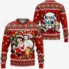 Demon Slayer Ugly Christmas Sweater Kimetsu No Yaiba Xmas Gift VA10 10