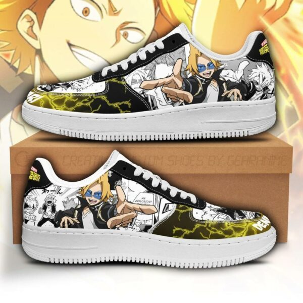 Denki Kaminari Sneakers My Hero Academia Anime Custom Shoes 1