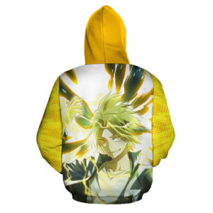 Denki Kaminari Zip Hoodie My Hero Academia Anime Shirt Fan Gift HA06 6