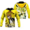 Denki Kaminari Zip Hoodie My Hero Academia Anime Shirt Fan Gift HA06 8