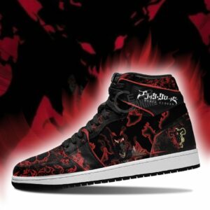 Devil Black Asta Sneakers Black Clover Sneakers Anime 7