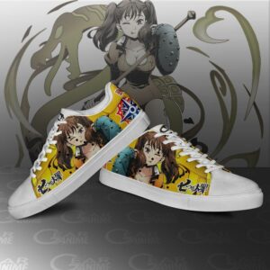 Diane Skate Shoes The Seven Deadly Sins Anime Custom Sneakers PN10 6