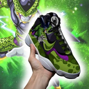 Dragon Ball Cell Shoes Fighting Custom Anime Sneakers 5