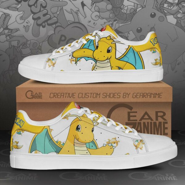 Dragonite Skate Shoes Pokemon Custom Anime Shoes PN11 1