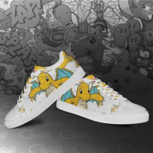 Dragonite Skate Shoes Pokemon Custom Anime Shoes PN11 6