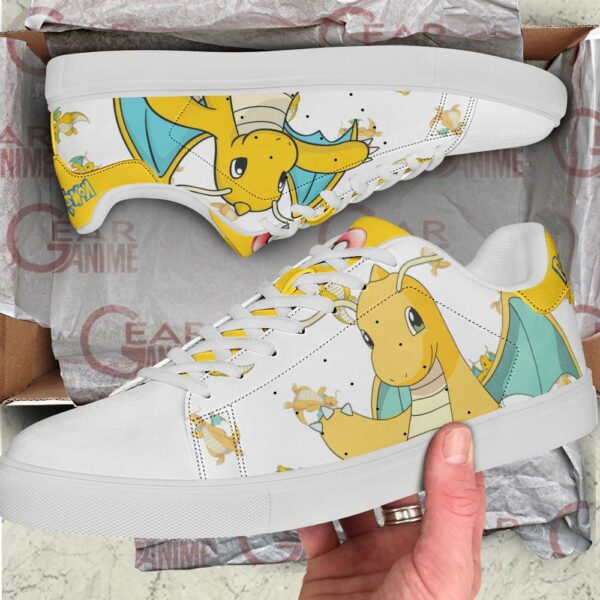 Dragonite Skate Shoes Pokemon Custom Anime Shoes PN11 2