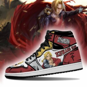 Edward Elric Sneakers Fullmetal Alchemist Anime Custom Shoes 5