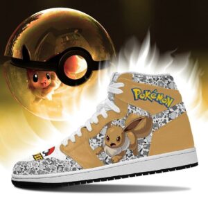 Eevee Sneakers Pokemon Sneakers Fan PT04 5