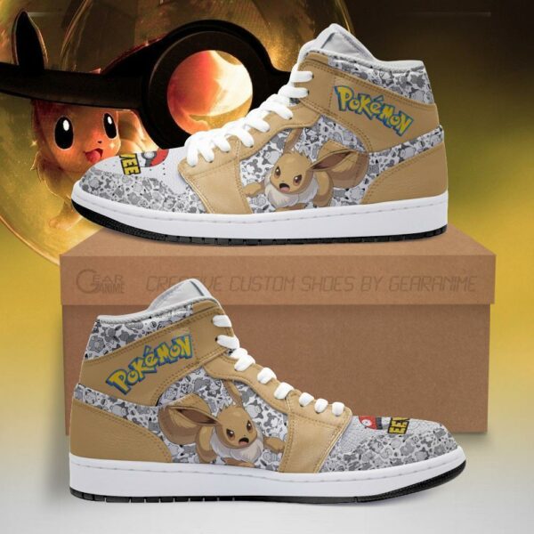 Eevee Sneakers Pokemon Sneakers Fan PT04 1