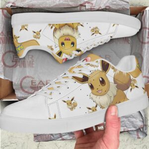 Eevee Skate Shoes Pokemon Custom Anime Shoes PN11 7