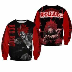 Eijirou Kirishima Shirt My Hero Academia Anime Hoodie Sweater 4