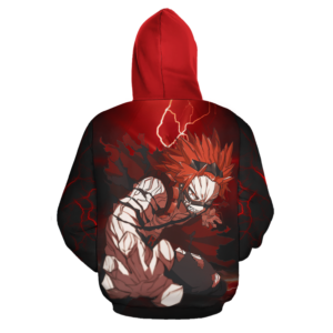 Eijirou Kirishima Zip Hoodie My Hero Academia Anime Shirt Fan Gift HA06 6