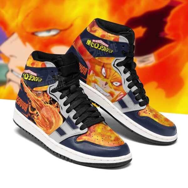 Enji Todoroki Sneakers Endeavor My Hero Academia Anime Shoes 3