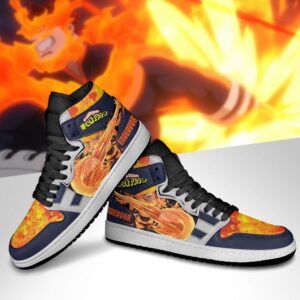 Enji Todoroki Sneakers Endeavor My Hero Academia Anime Shoes 9