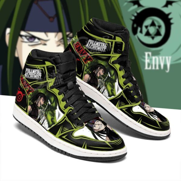 Envy Fullmetal Alchemist Sneakers Anime Custom Shoes 2