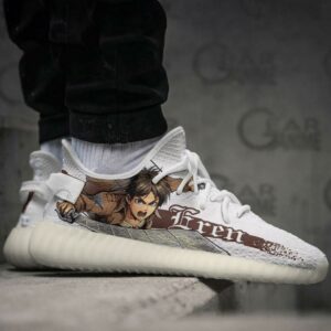 Eren Yeager Shoes Attack On Titan Custom Anime Sneakers TT10 6