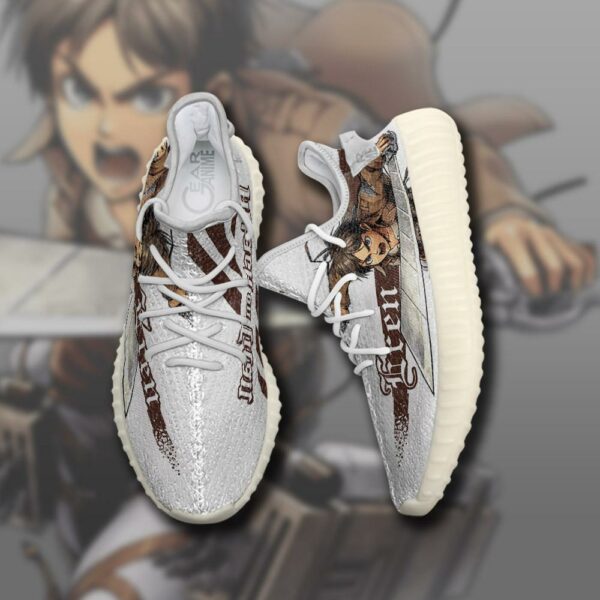 Eren Yeager Shoes Attack On Titan Custom Anime Sneakers TT10 2