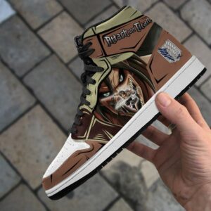 Eren Jeager And Titan Sneakers Attack On Titan Anime Sneakers 7