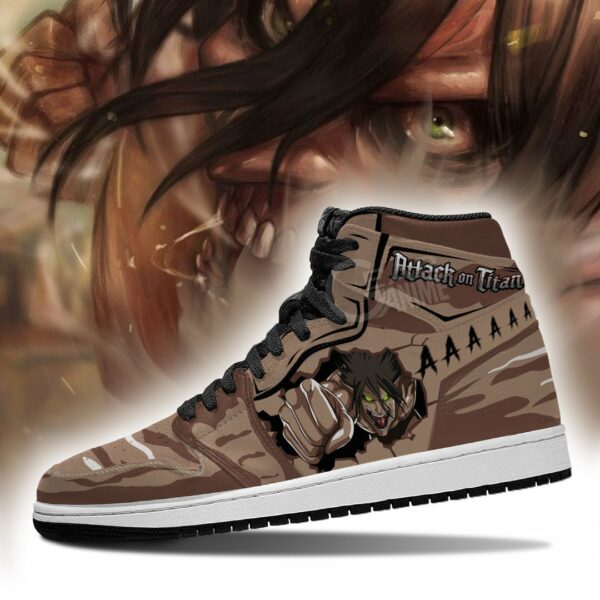 Eren Titan Sneakers Costume Attack On Titan Anime Sneakers 3