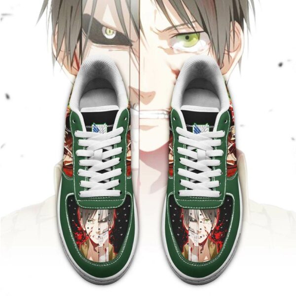 Eren Yeager Attack On Titan Sneakers AOT Anime Shoes 2