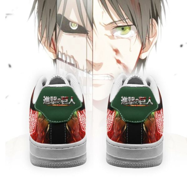 Eren Yeager Attack On Titan Sneakers AOT Anime Shoes 3