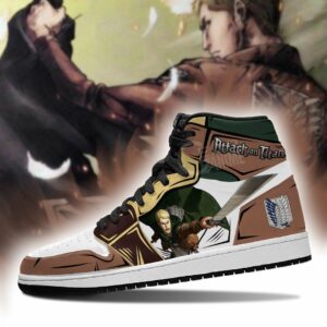 Erwin Smith Sneakers Attack On Titan Anime Sneakers 6