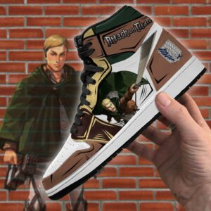 Erwin Smith Sneakers Attack On Titan Anime Sneakers 7