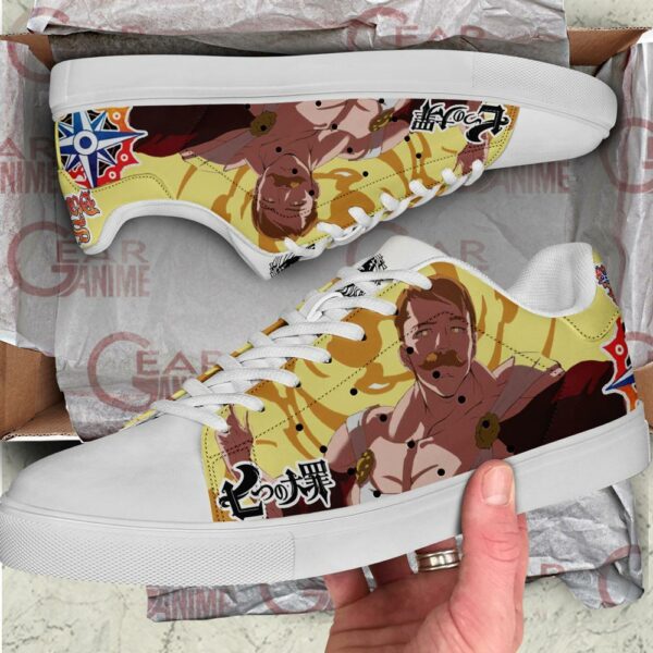 Escanor Skate Shoes The Seven Deadly Sins Anime Custom Sneakers PN10 2